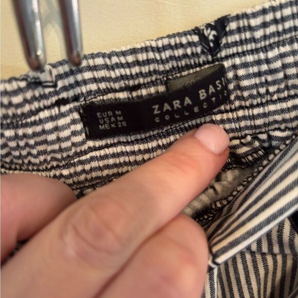 Zara Too Cool For This Guateque pinstripe skirt midi - Picture 3 of 4